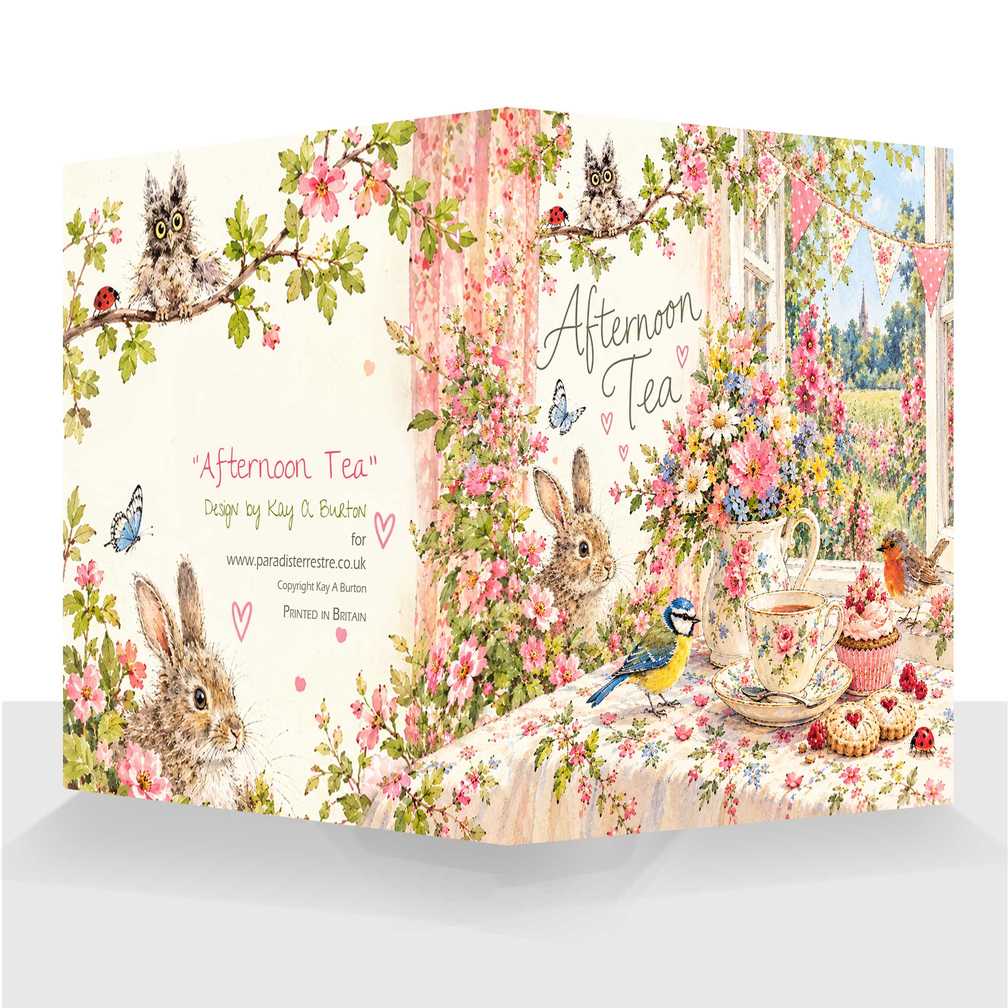 Afternoon Tea Greeting Card