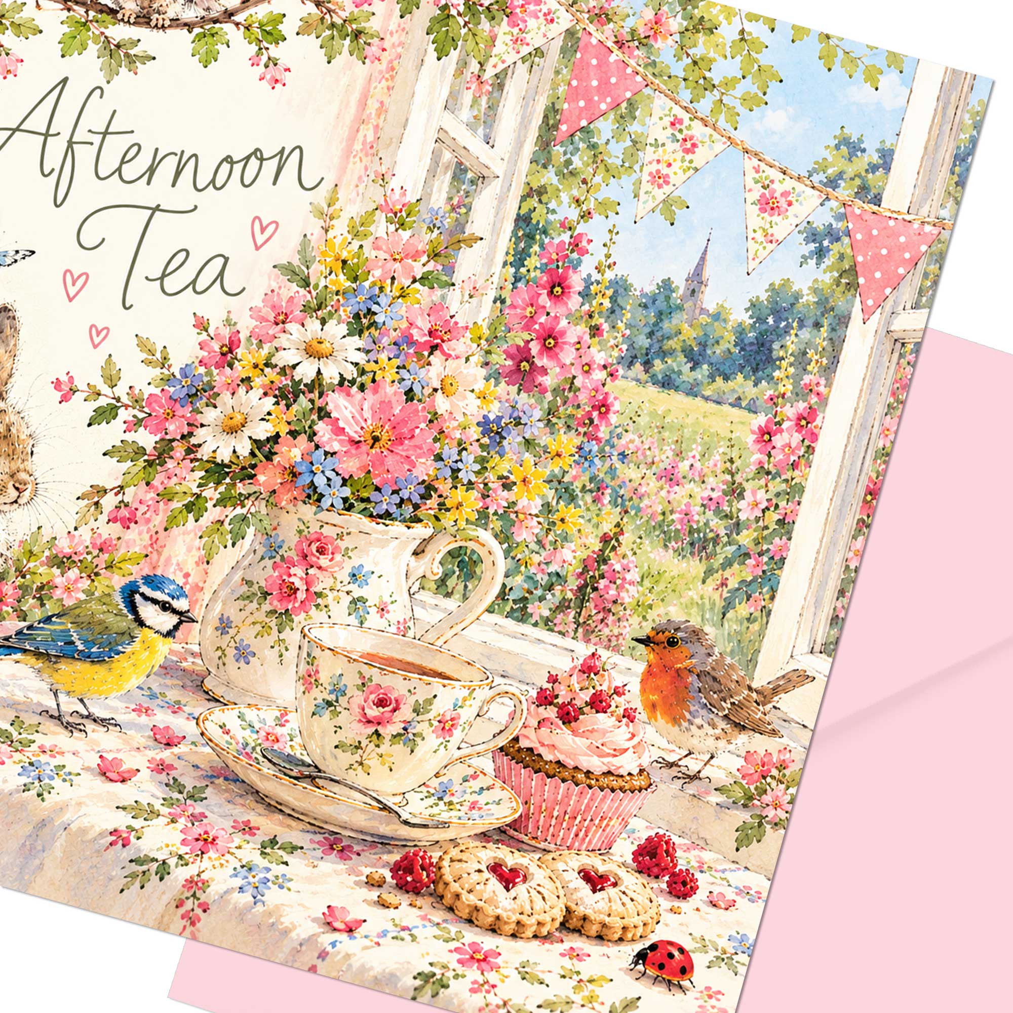 Afternoon Tea Greeting Card
