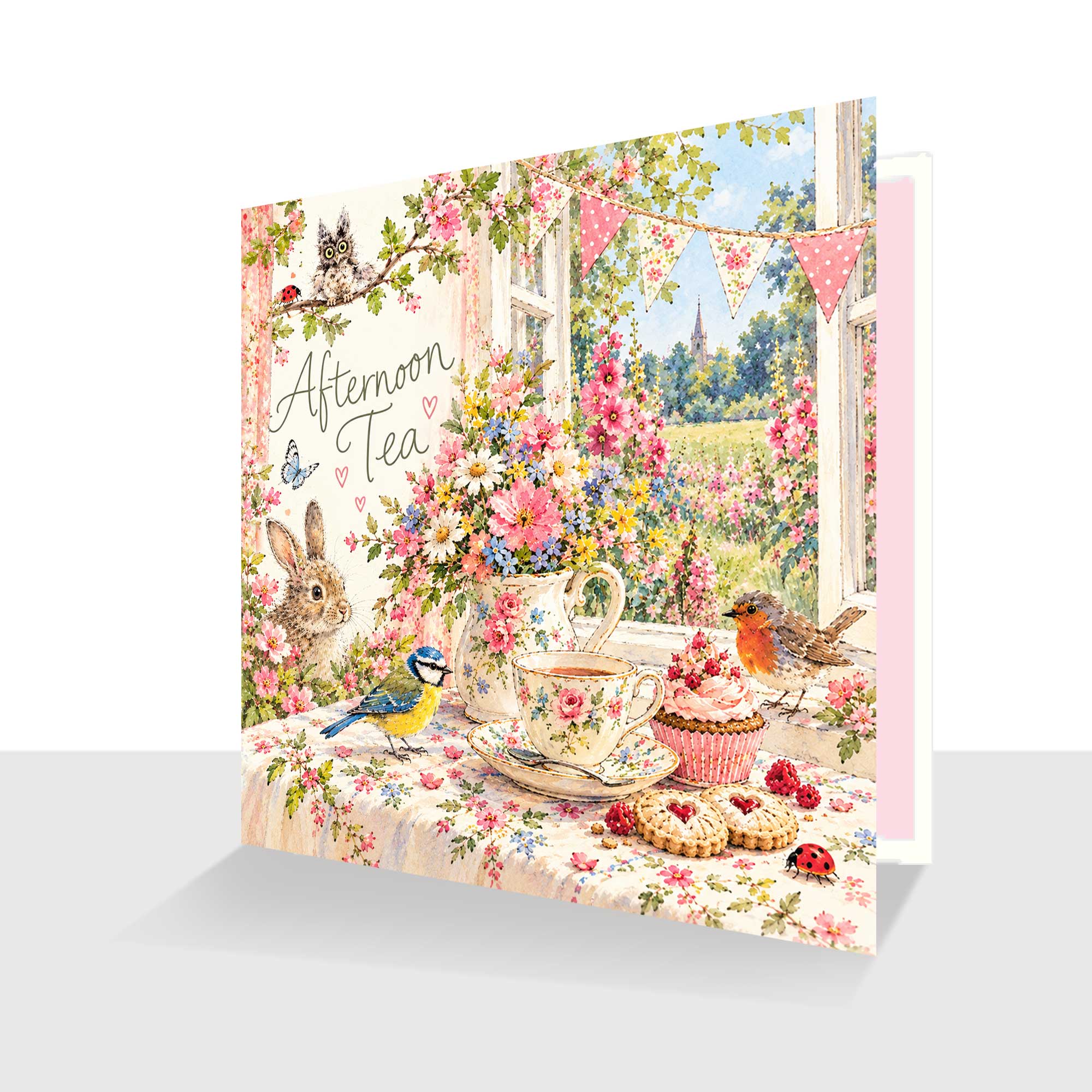 Afternoon Tea Greeting Card