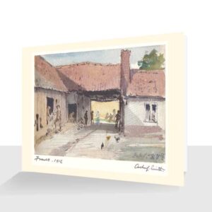 Fine Art Greeting Card A5 : France 27th Sept 1916