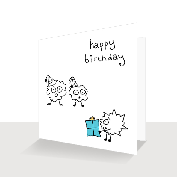 Sweet Happy Birthday Card: Birthday Present