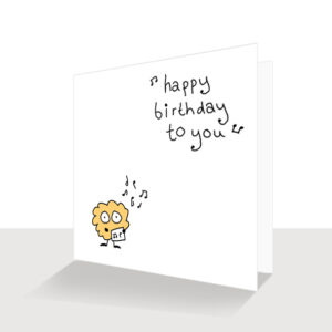 Happy Birthday to You: Greeting Card : Scribbles and Co collection