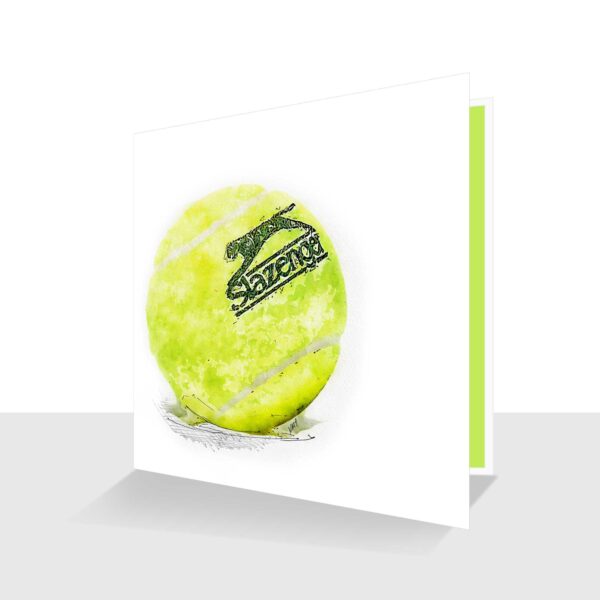 Tennis All Occasion Card : Tennis Lovers Card : Tennis Ball
