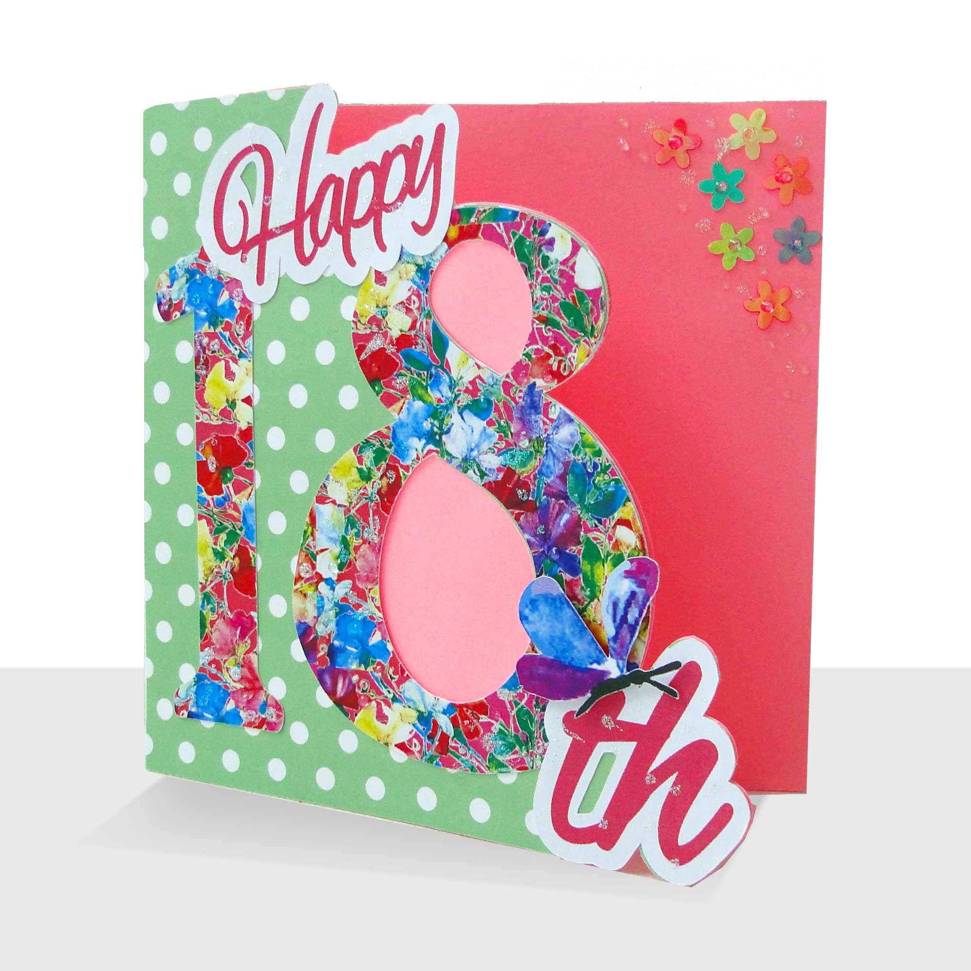 18th-birthday-card handmade