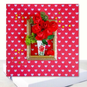 Red Roses Luxury Boxed All Occasion Card