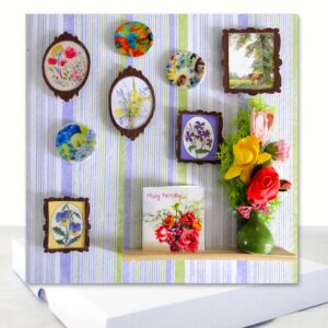 Picture Wall Birthday Card Miniature Extra Special Boxed Card