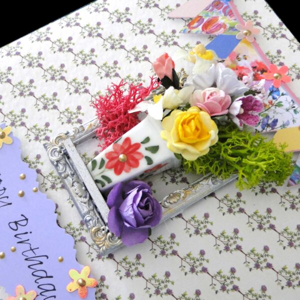 Extra Special Floral Birthday Card Luxury Boxed Card