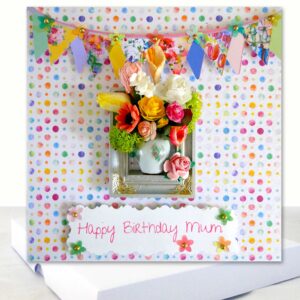 Extra Special Floral Happy Birthday Mum Boxed Card