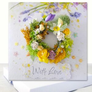 Luxury Floral With Love Card All Occasion Boxed Card