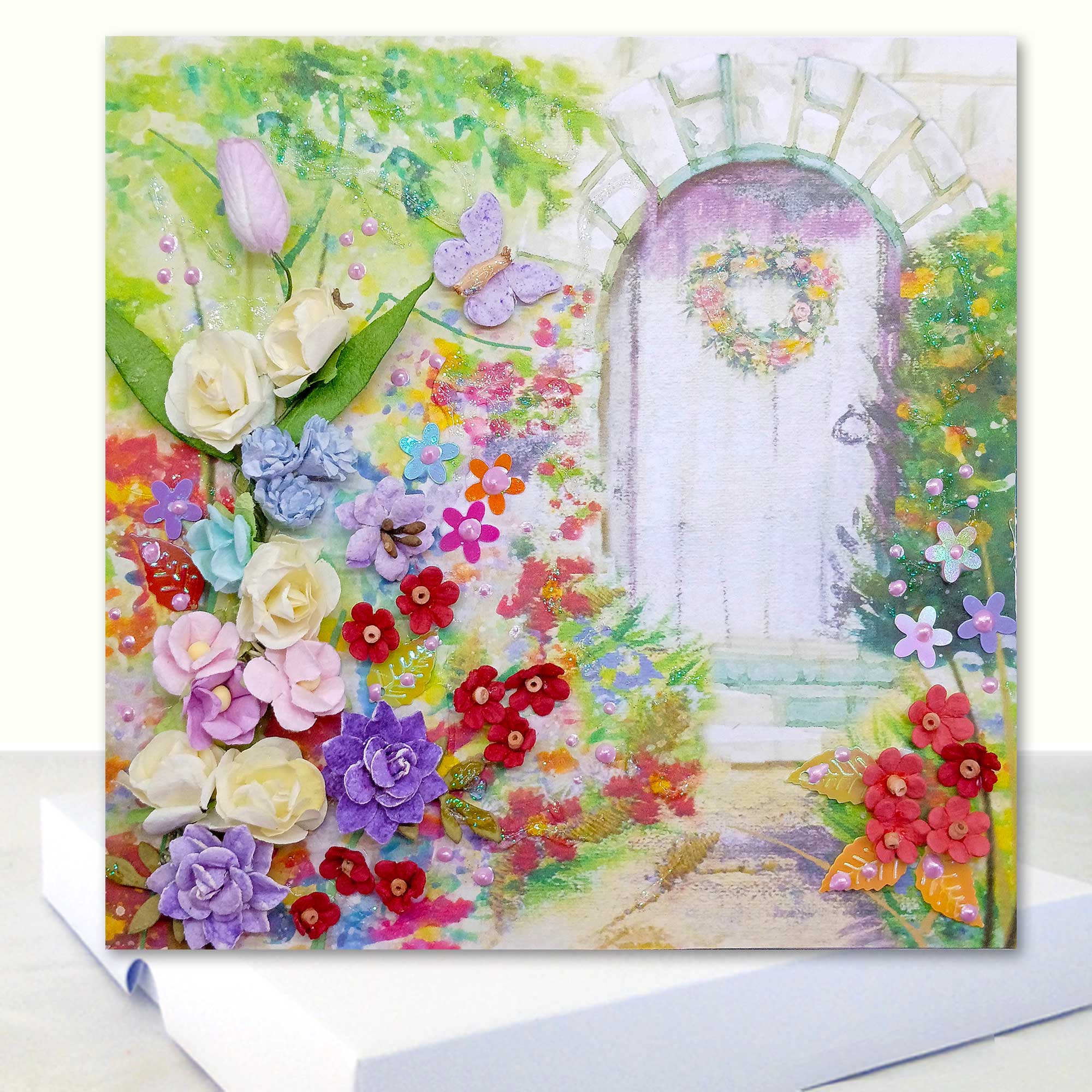 Secret Garden Boxed Card Luxury All Occasion 3D Card