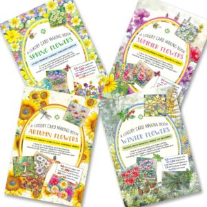 Card Making Books Flowers : Four Book Bundle : Quality Paper Craft Books