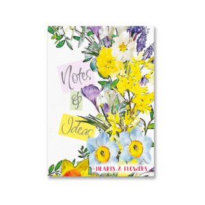Hearts and Flowers : A Luxe Illustrated Notes & Ideas book