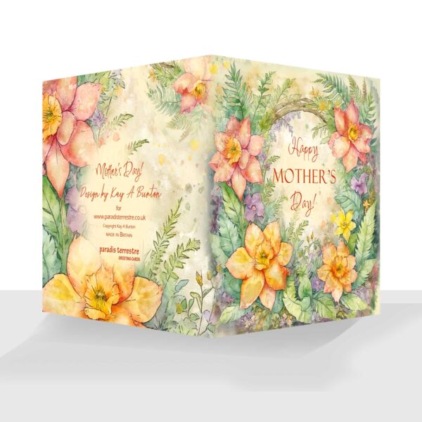 Happy Mothers Day Card Luxury Flowers Card