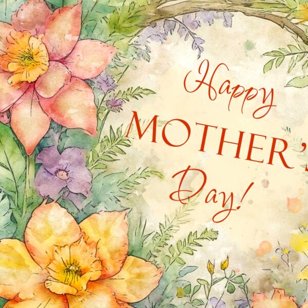 Happy Mothers Day Card Luxury Flowers Card