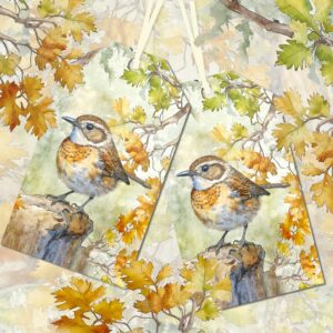 Little Wren Gift Tags - Two Tag Pack