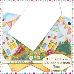 Deluxe Handmade Gift Tags - Pretty Houses