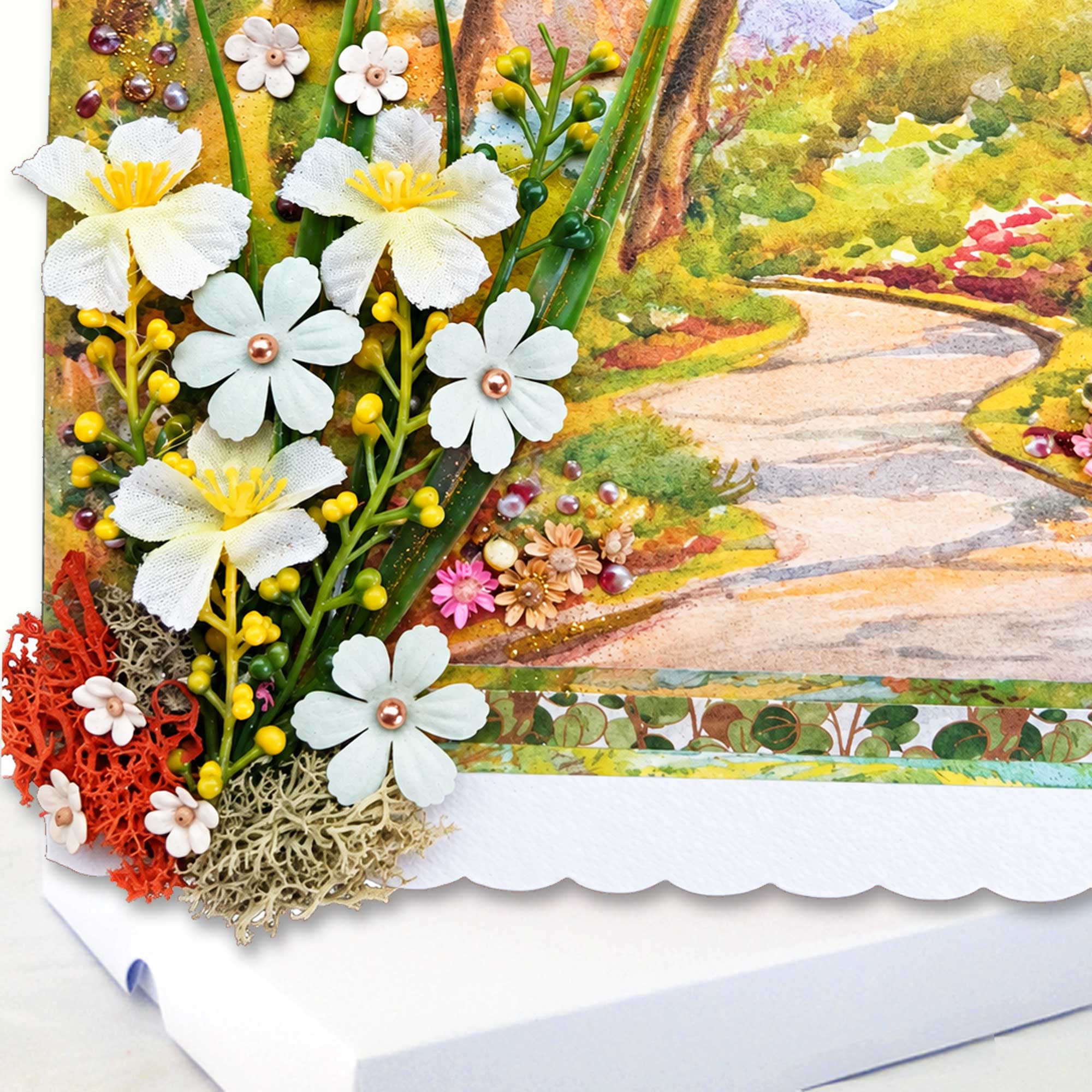 Sea View Boxed Card - Superior A5 Birthday Card Happy Birthday Male or Female