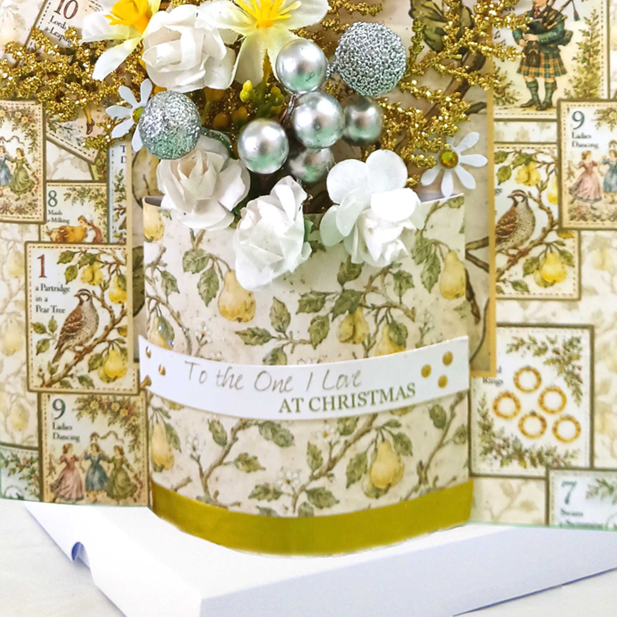 A5 Deluxe Christmas Card : Boxed Always and Forever To the One I love