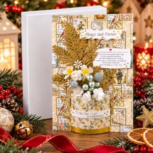 A5 Deluxe Christmas Card : Boxed Always and Forever To the One I love