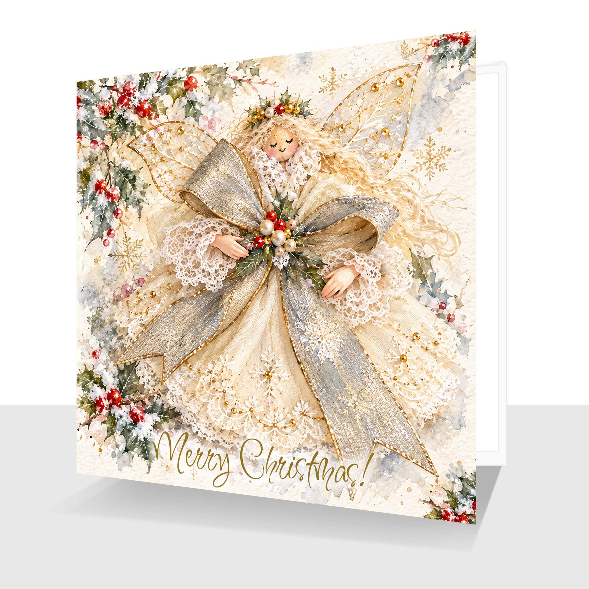 Christmas Fairy Card Merry Christmas