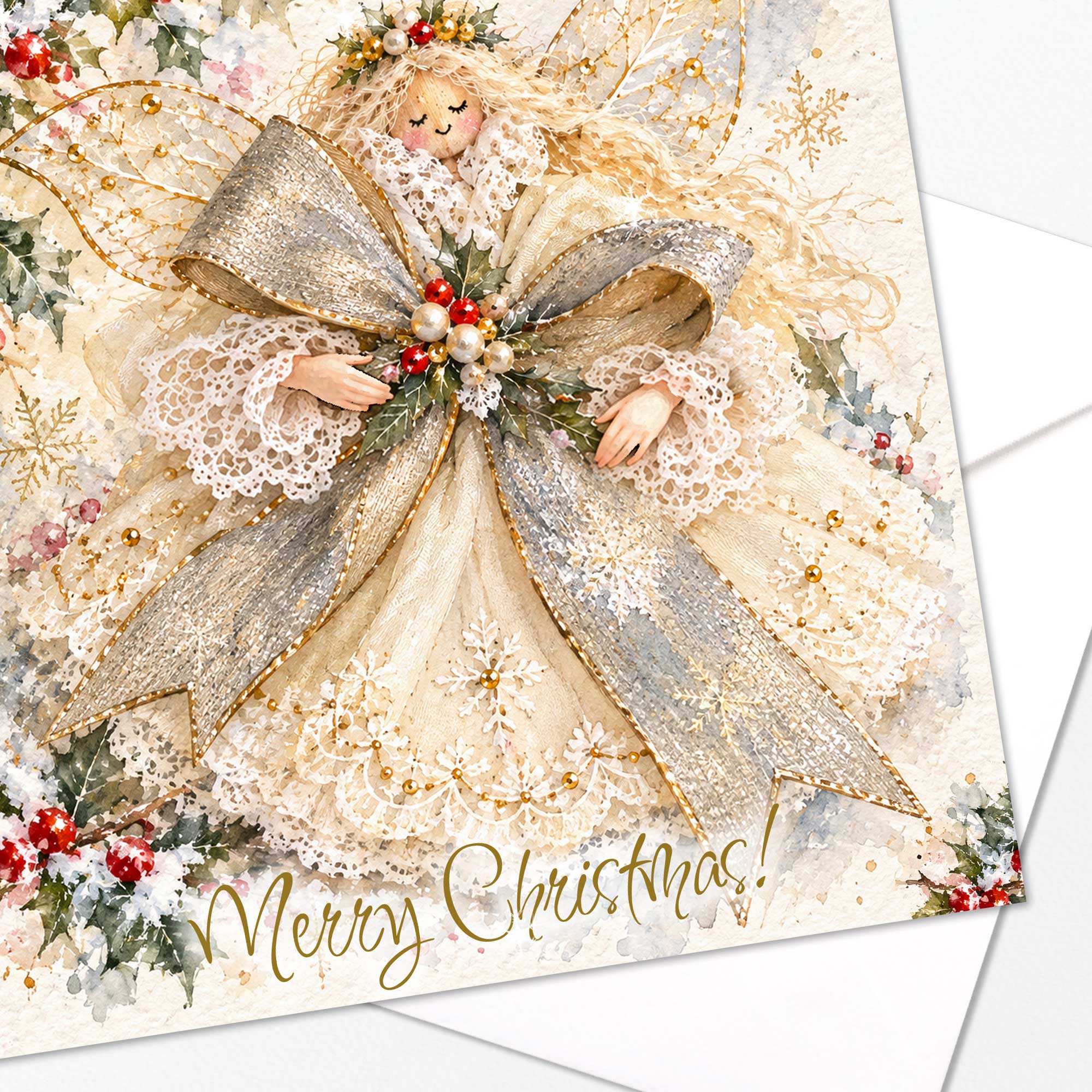 Christmas Fairy Card Merry Christmas