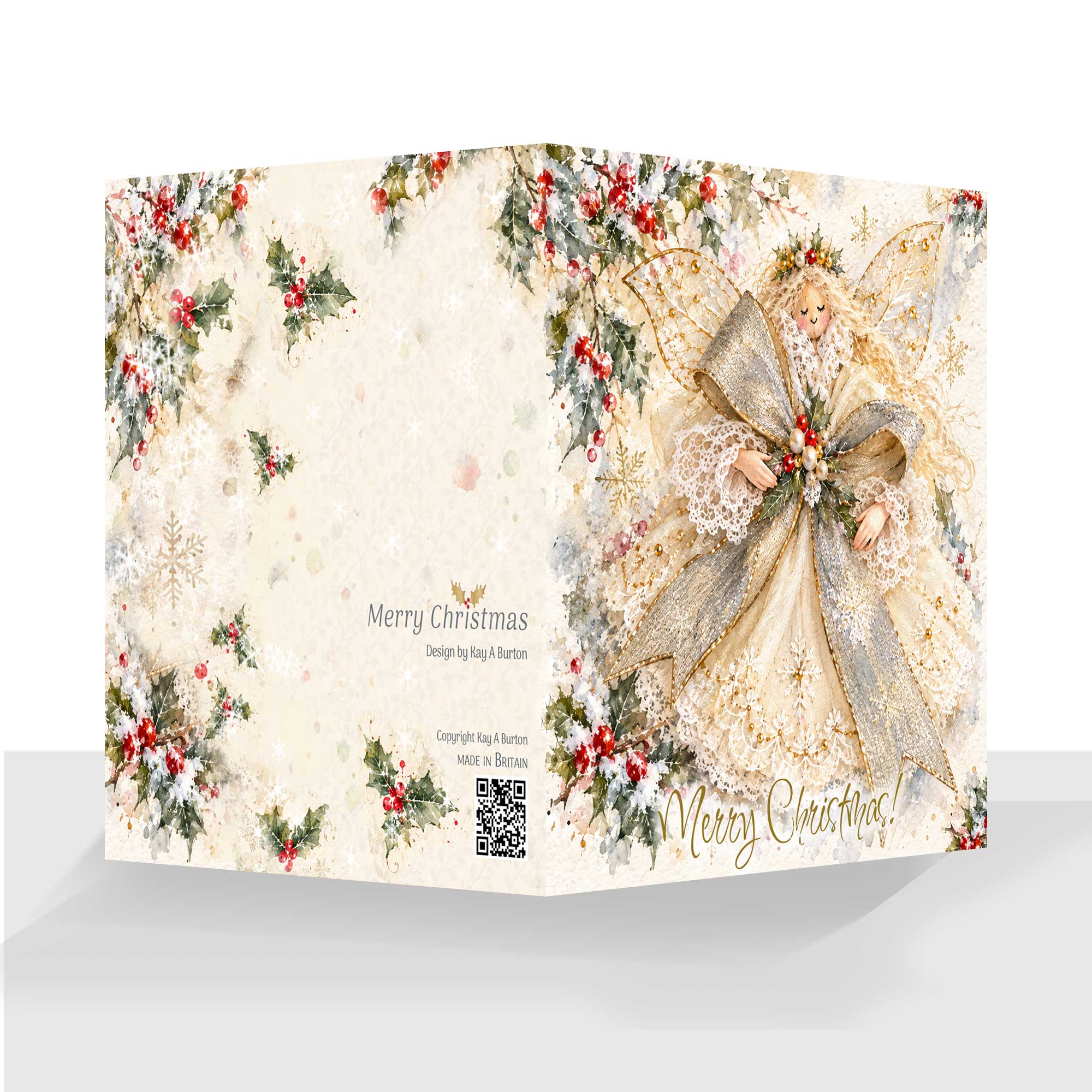 Christmas Fairy Card Merry Christmas