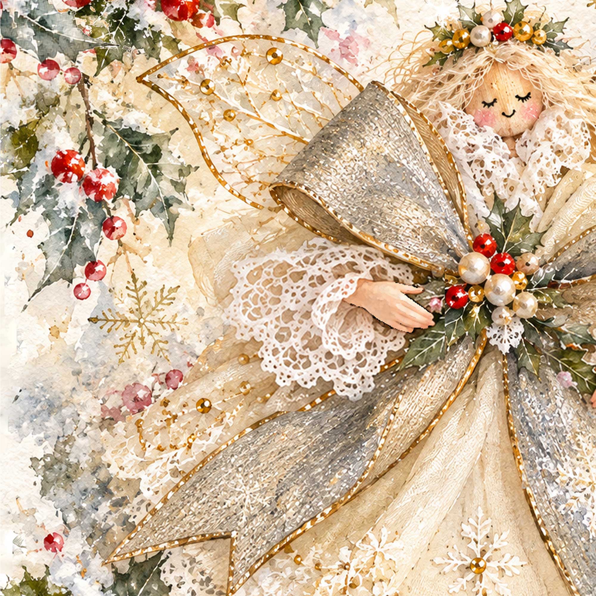 Christmas Fairy Card Merry Christmas