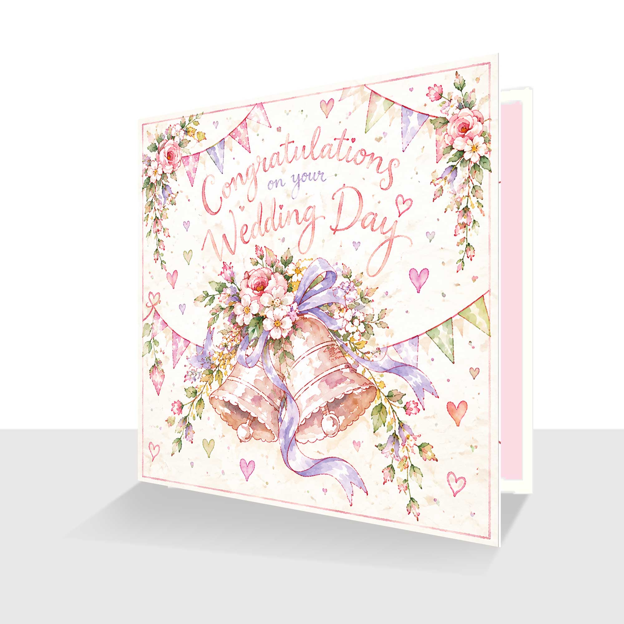 Congratulations Wedding Card : Wedding Bells