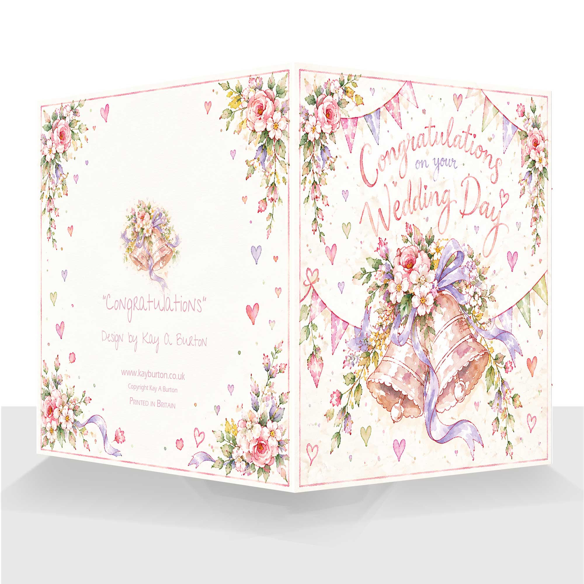 Congratulations Wedding Card : Wedding Bells