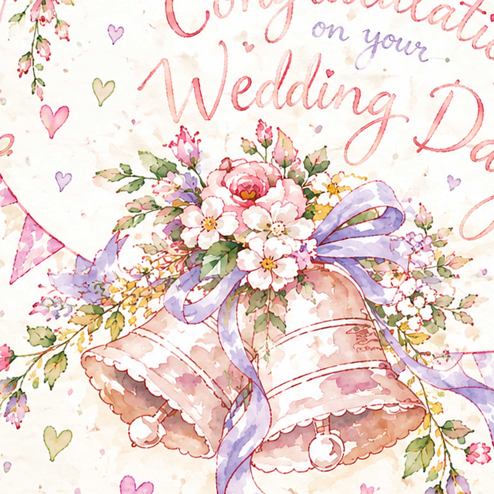 Congratulations Wedding Card : Wedding Bells